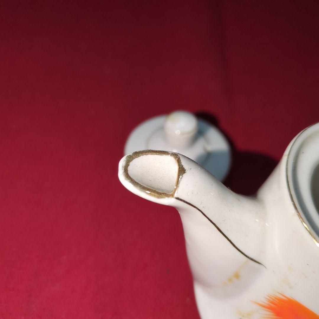 金魚柄 水差し 水指 ティーポット 急須 NEXPOTALLINN_EU