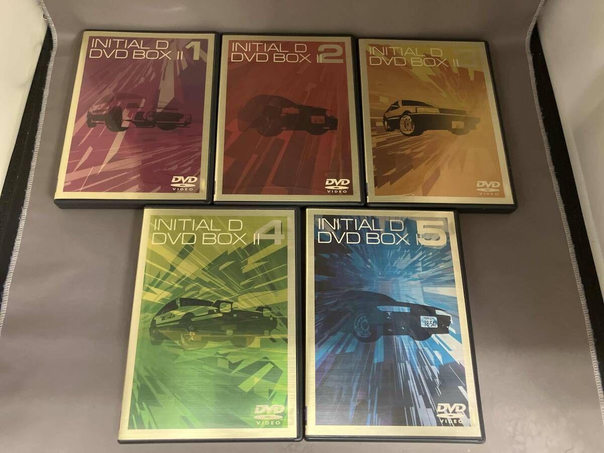 付属品欠品 DVD 頭文字D Second Stage DVD-BOX2/INITIAL D DVD BOXⅡ