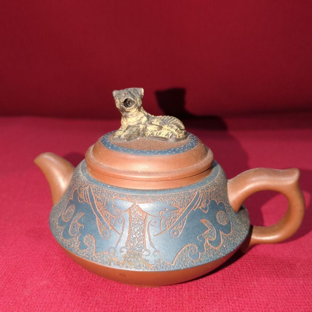 中国美術 急須 中国茶器 骨董品 朱泥 煎茶器 煎茶