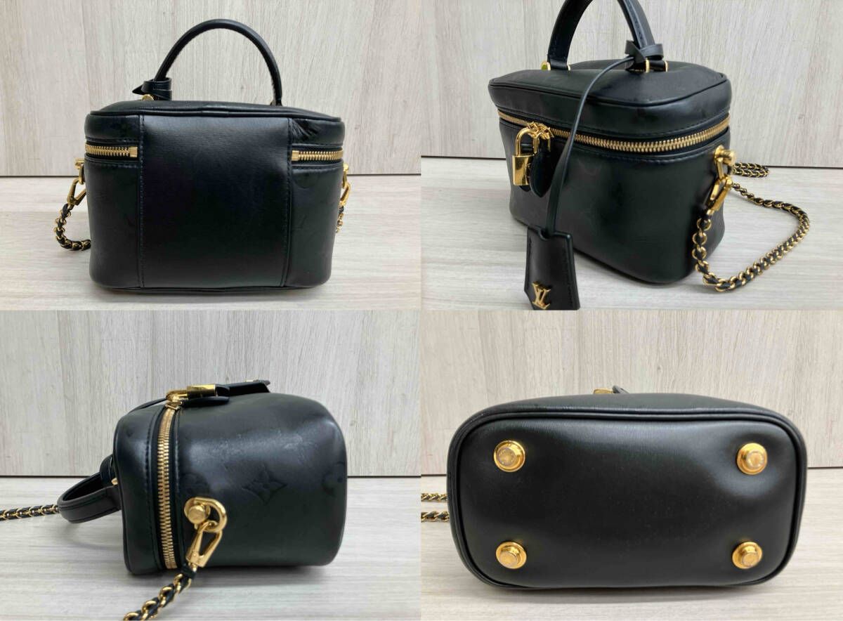 LOUIS VUITTON ルイヴィトン サック ヴァニティPM ショルダーバッグ PL3210 M57118 ブラック レディース