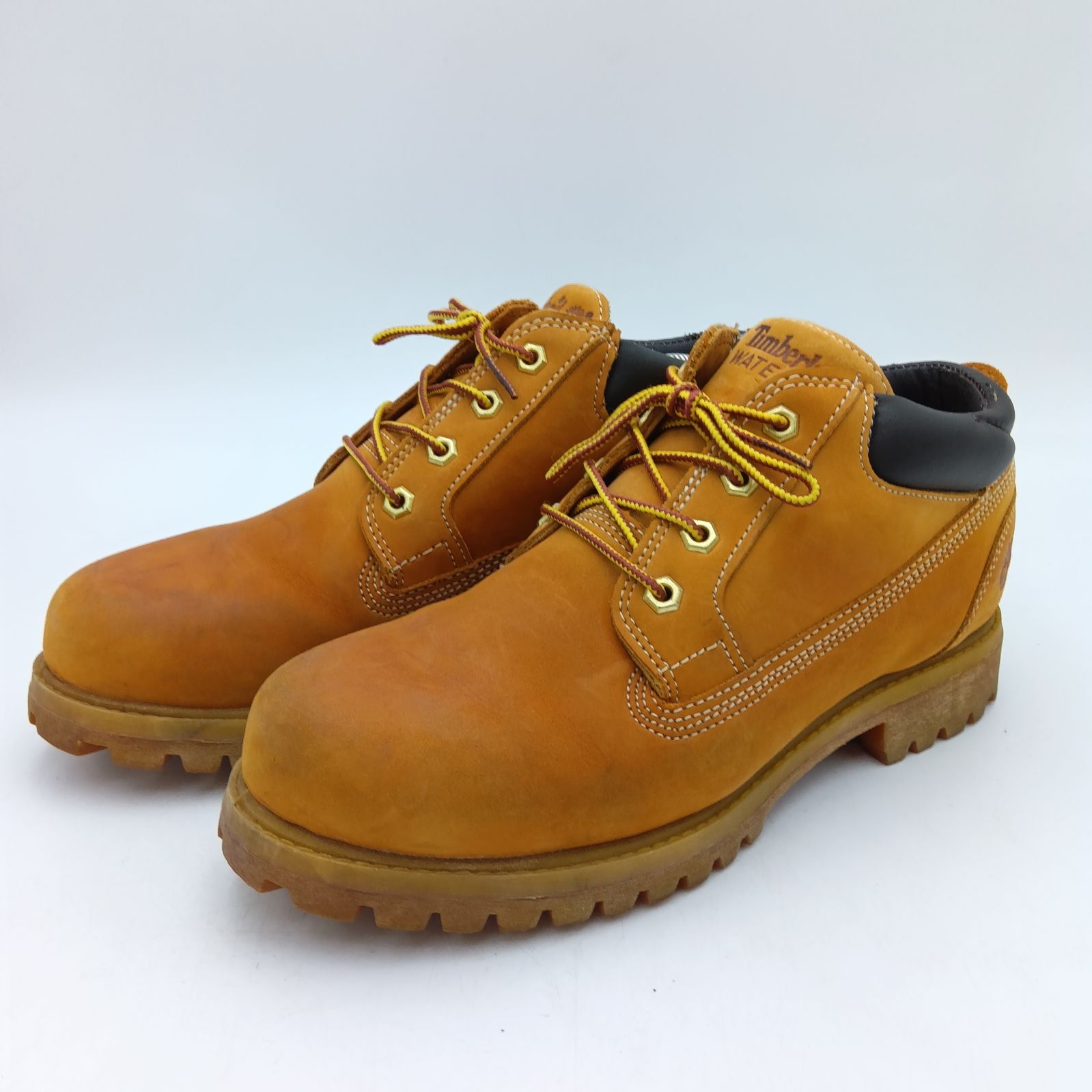 Timberland ティンバーランド クラシックオックスフォード ウィートヌバック チャッカブーツ 茶 ブラウン 8W メンズ D-6-3