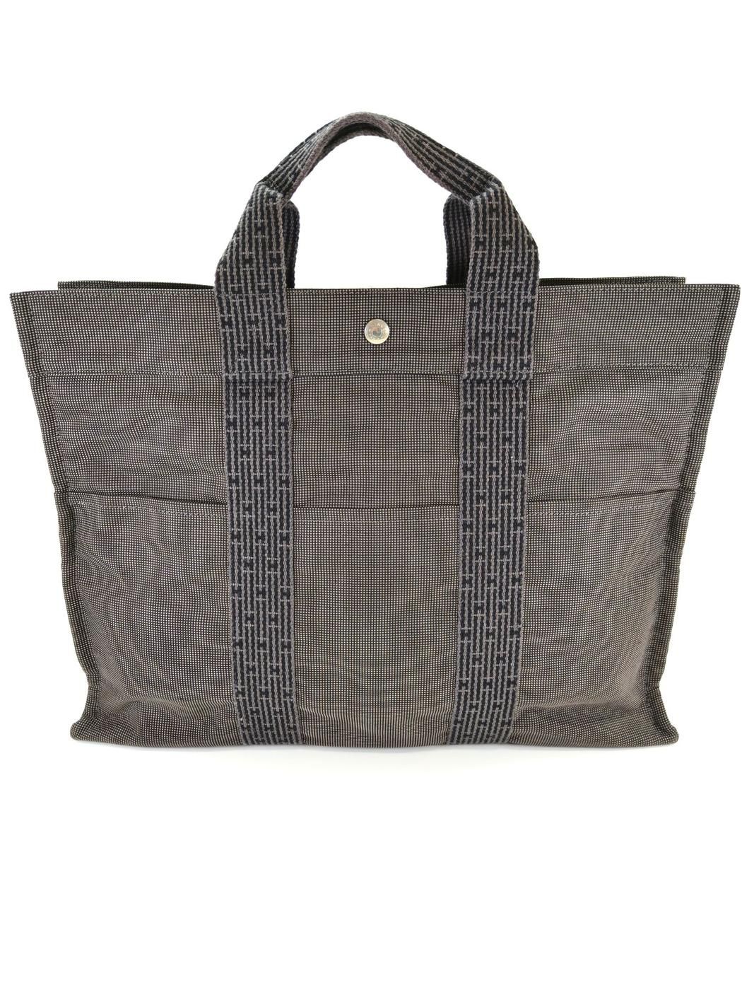 HERMES エルメス エールライン トートMM トートバッグ グレー 管理番号