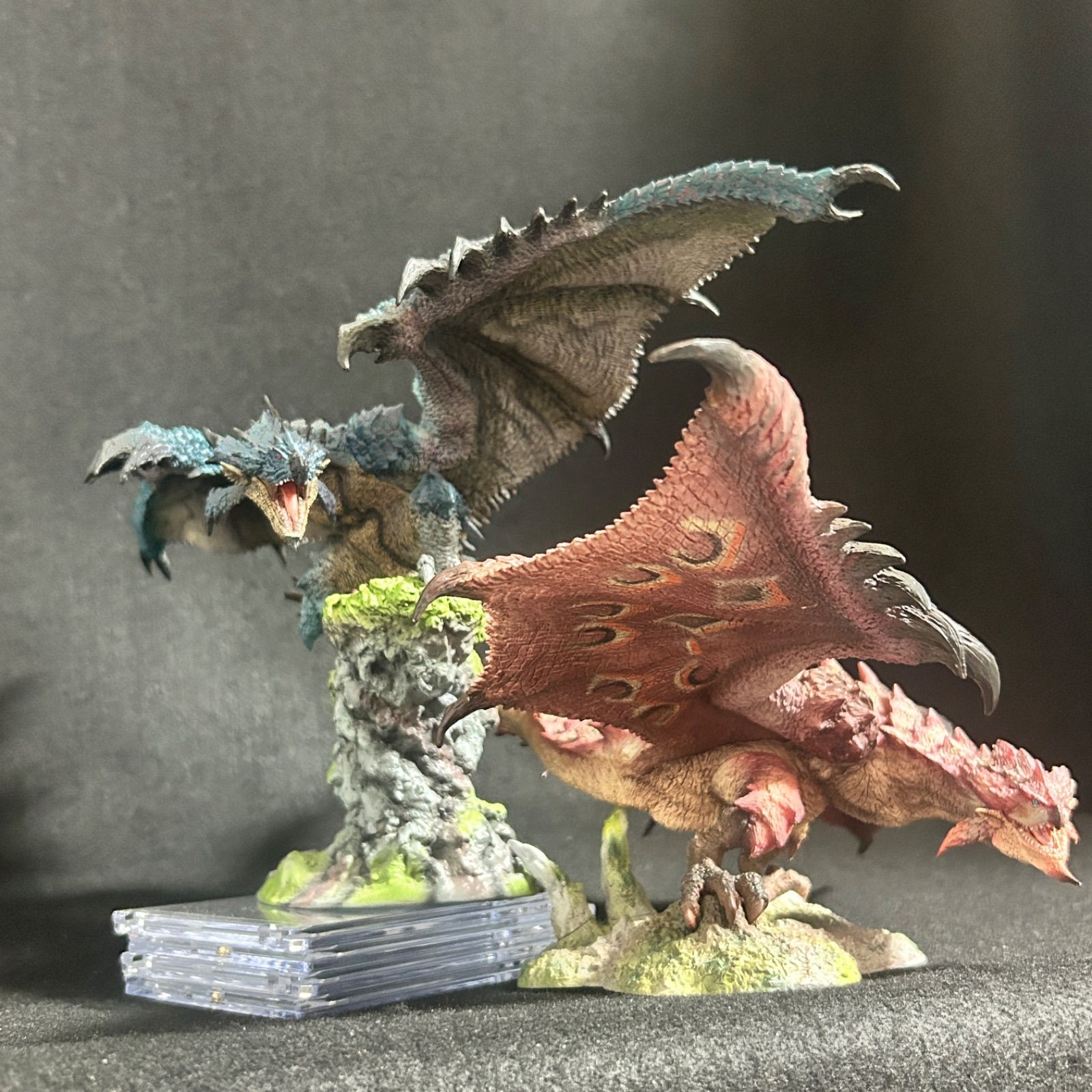 モンスターハンター モンハン フィギュア クリエイターズモデル 蒼火竜 リオレウス亜種 桜火竜 リオレイア亜種 ハンターズショップ