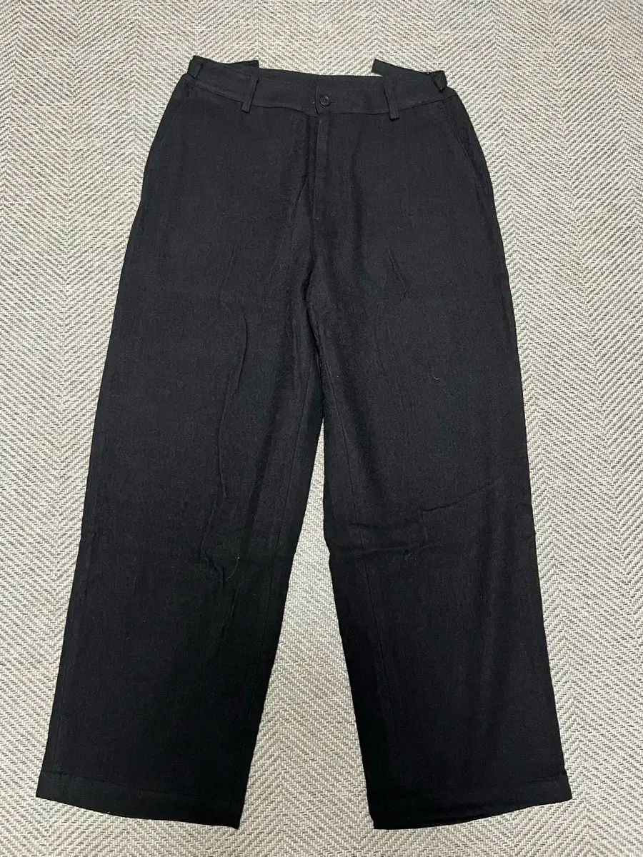 ユース ウールコットン テーパード パンツ