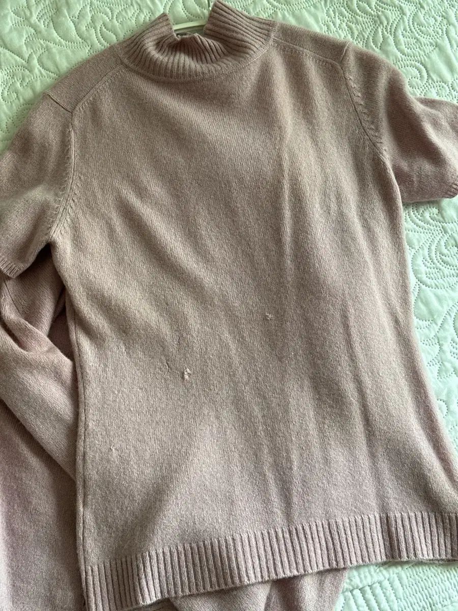  カシミア100 半袖ニット-カーディガン セット 長袖 ニット セーター