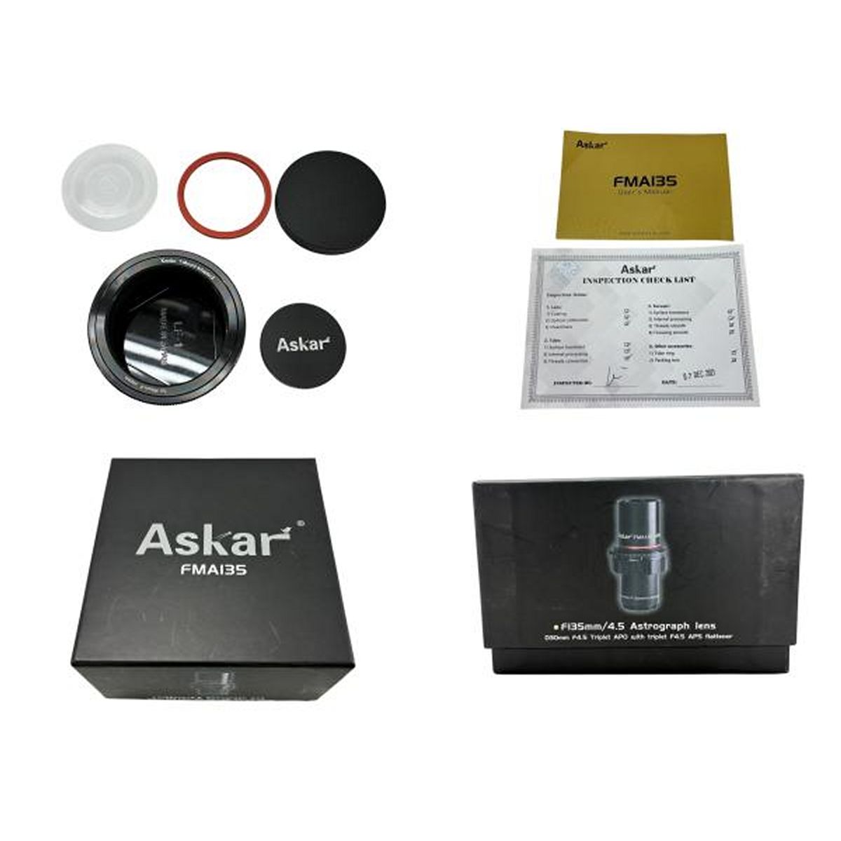 ASKAR アスカー FMA135 D30mm F4.5 アポクロマート 鏡筒 天体望遠鏡 W10573000 WWW_NOITHATQUANGTHANH_NET