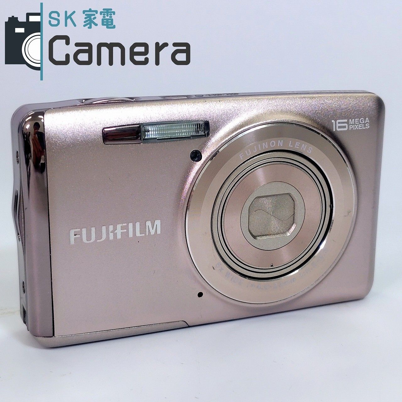 中古】 FUJIFILM FINEPIX JX700 コンパクトデジタルカメラ ピンク
