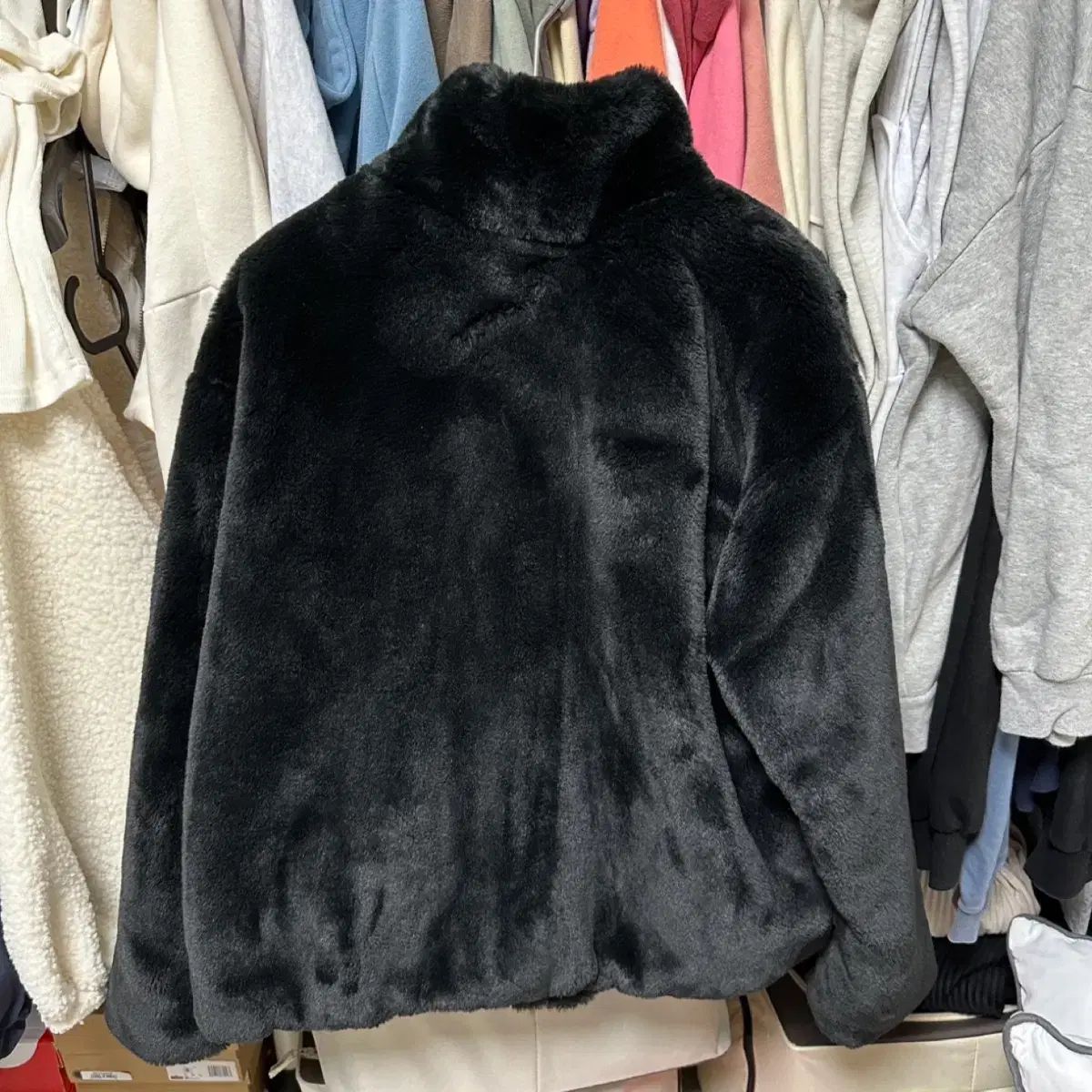 ナイキ ビックスウォッシュ PLUSH ファー ジャケット