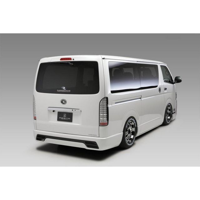 ハイエース 200系 4型 5型 ナロー 標準 タイプ リア バンパー スポイラー 未塗装品SON