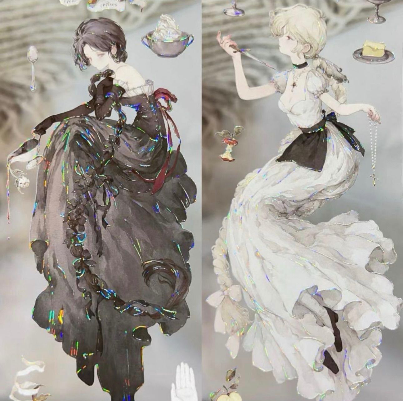 贝壳光 救赎之刃 6cm×10m 112cm/loop 海外マスキングテープ 海外マステ