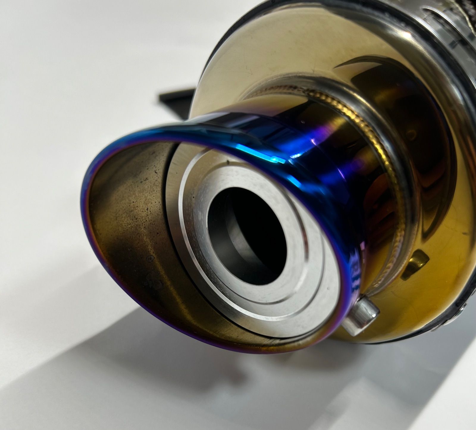マフラー スリップオン サイレンサー 51mm カーボン バッフル付 脱着 