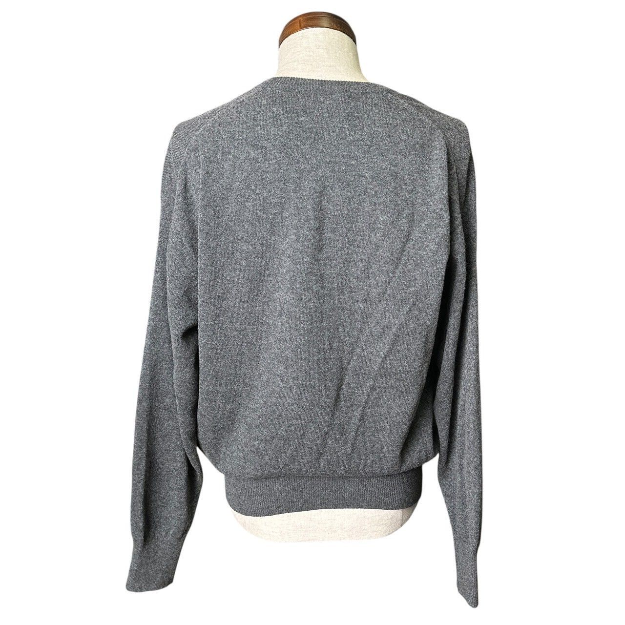 COMME des GARCONS HOMME 80s AD1989 VNeck Knit Sweater COMME des GARCONS HOMME 80s AD1989 VNeck Knit Sweater