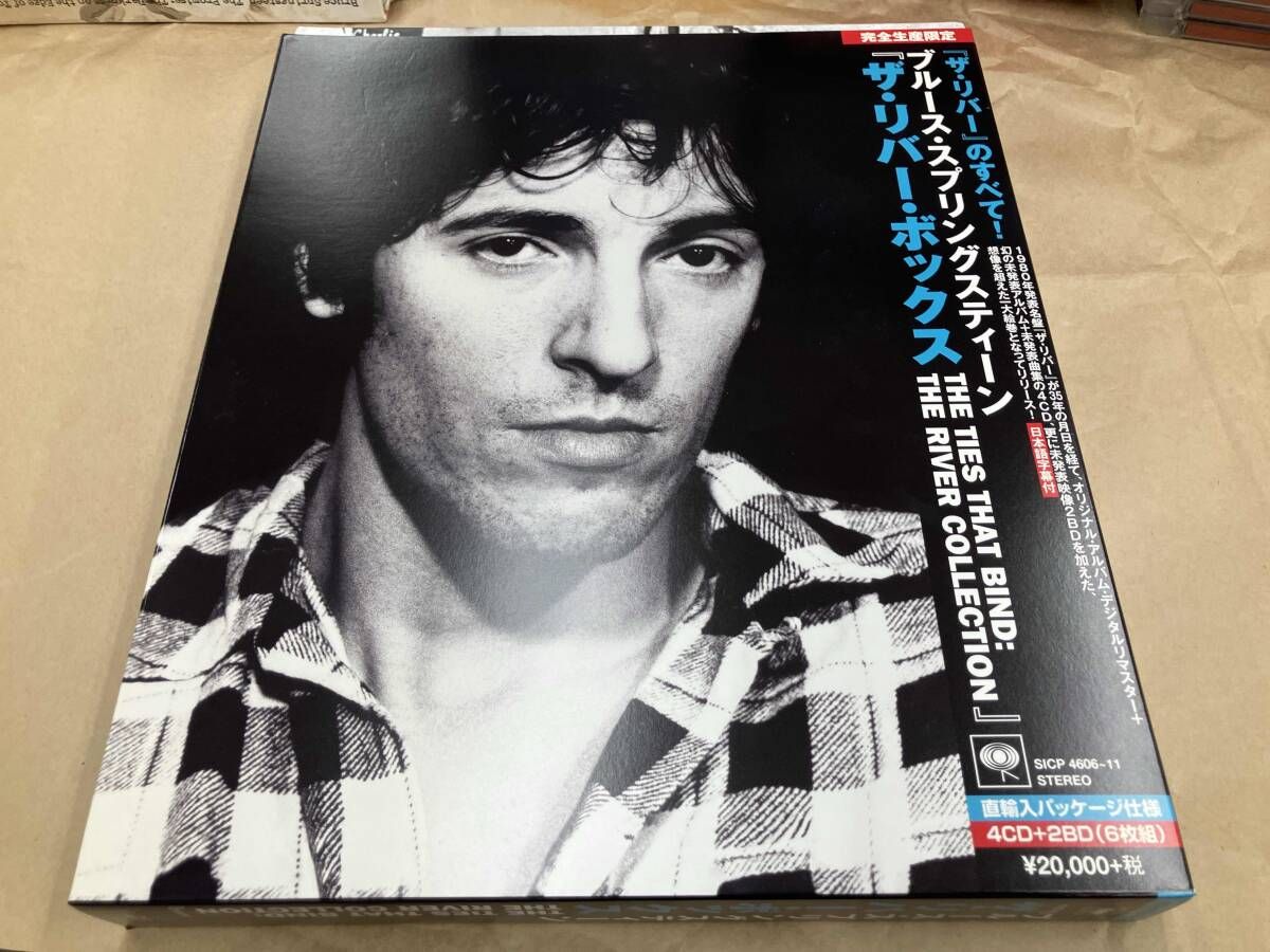 ブルｰス･スプリングスティｰン CD ザ･リバｰ･ボックス~THE TIES THAT BIND THE RIVER COLLECTION BD Version 完全生産 盤 4CD 2B