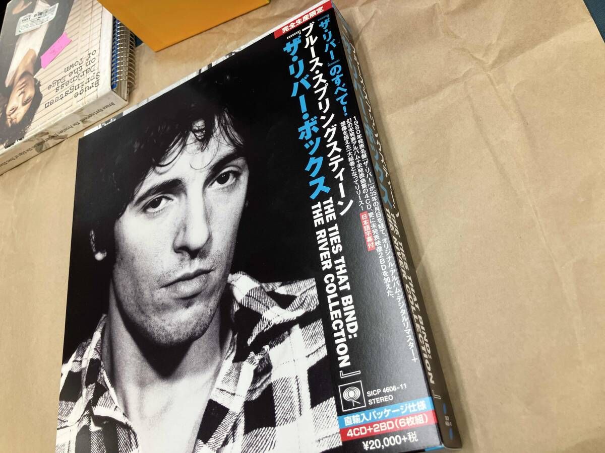 ブルｰス･スプリングスティｰン CD ザ･リバｰ･ボックス THE TIES THAT BIND RIVER BD Version 完全生産 盤 4 2 B
