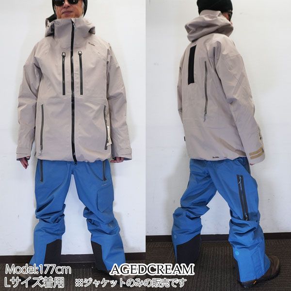 25-26 アールイーダブリュー リアリティマウントビーシージャケット REW REALITY MtBC JKT 24 スノーボード ウエア ジャケット 25-26-JK-REW トゥルーグレー エイジドクリーム カレハ M L XL-XXL