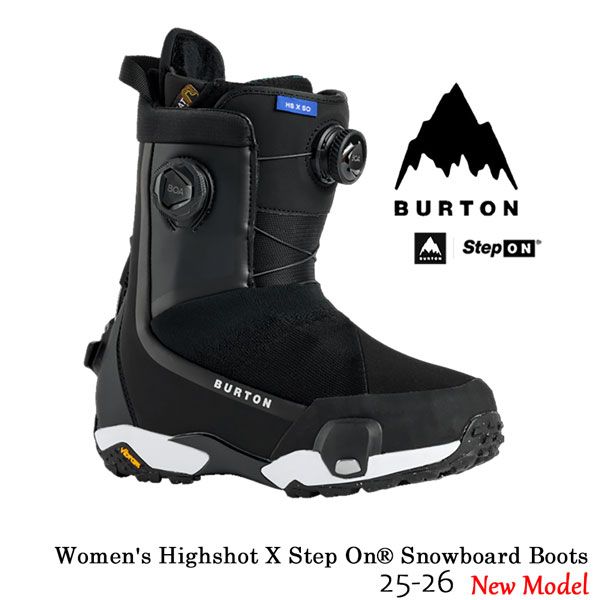 25-26 バートン ウーマンズハイショットXステップオン BURTON WS X STEP ON スノーボード 靴 25-26-BT-BTN ブーツ レディス ステップオン