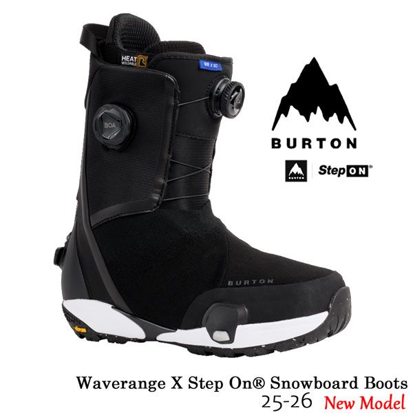 25-26 バートン ウエーブレンジステップオン BURTON X STEP ON スノーボード 靴 25-26-BT-BTN ブーツ ステップオン