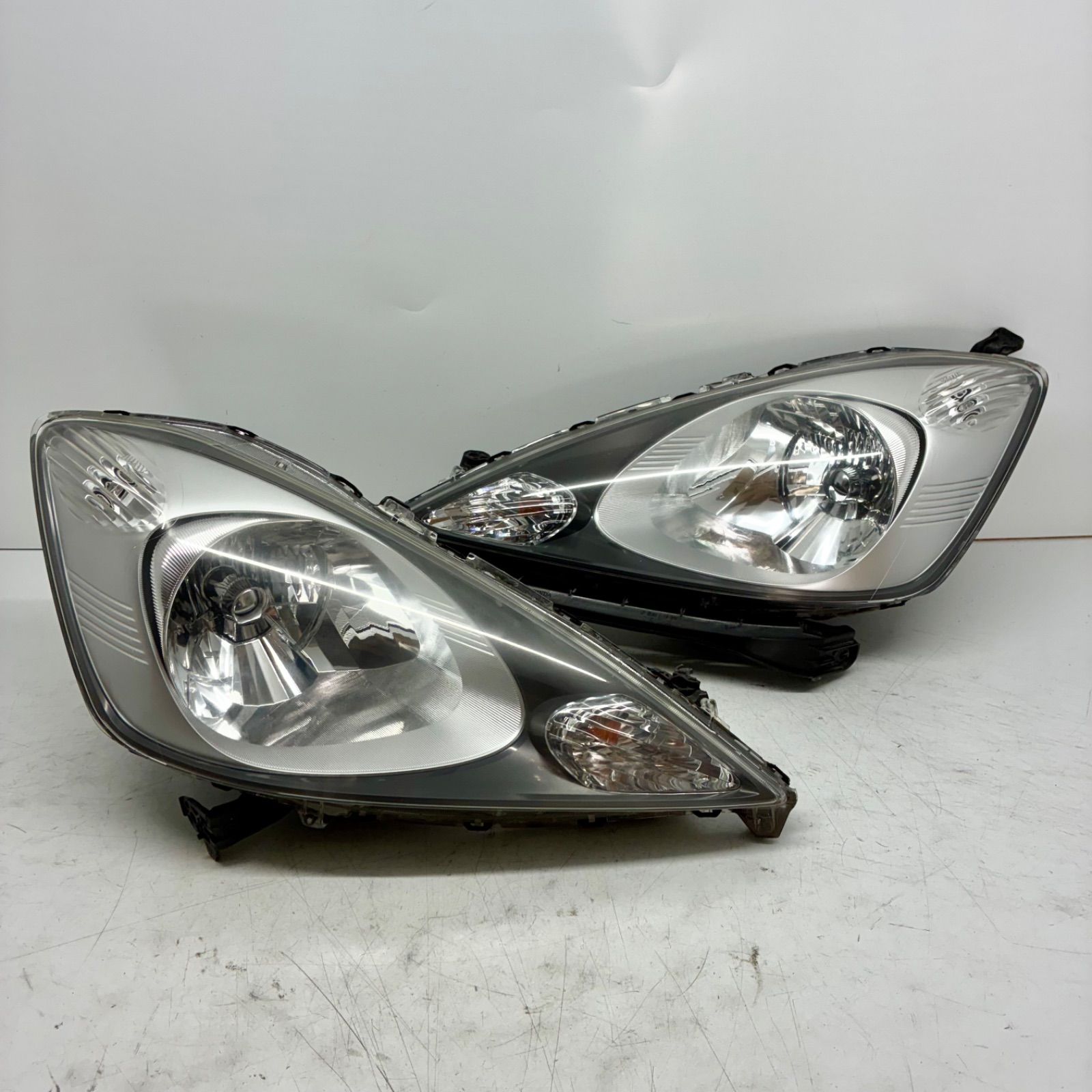 げ !! コーティング済 ホンダ GE6 GE7 GE8 GE9 フィット 前期 FIT ヘッドライト ランプ レンズ 左右セット LR HID STANLEY P6865 P71628