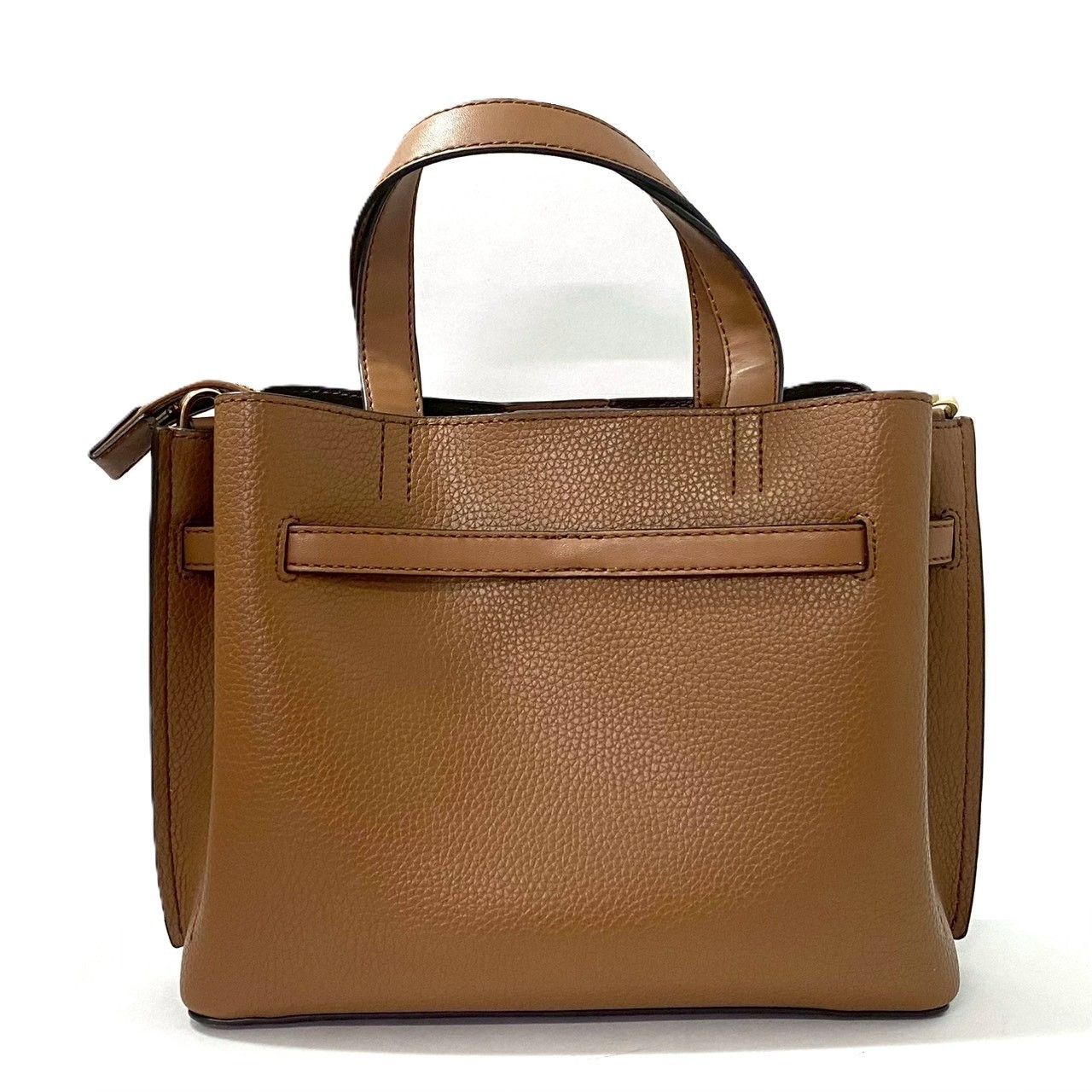 MICHAEL KORS】エミリア サッチェル スモール レザー キャメル  