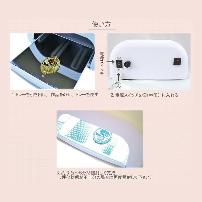 スーパーレジンUVクリスタルランプ 36W