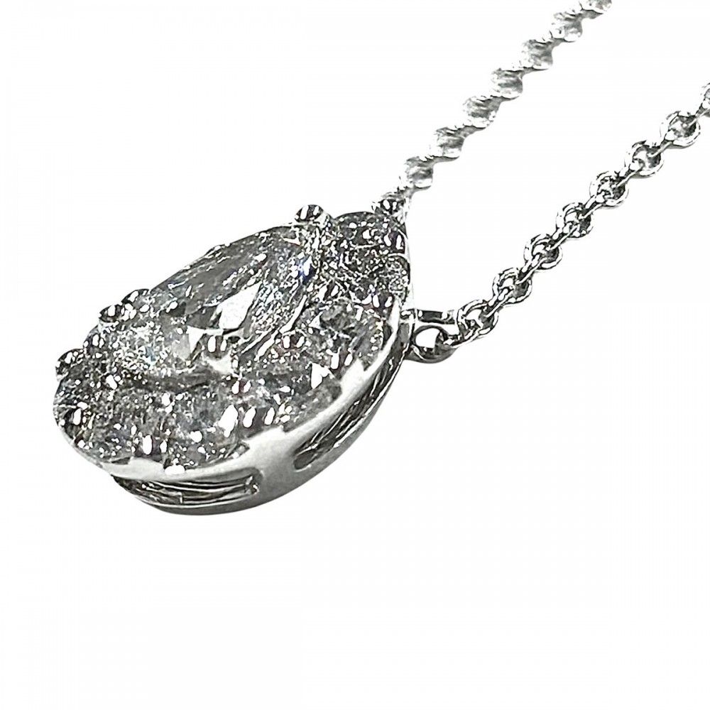 グラフ ネックレス レディース ペアシェイプ ペンダント ジュエリー