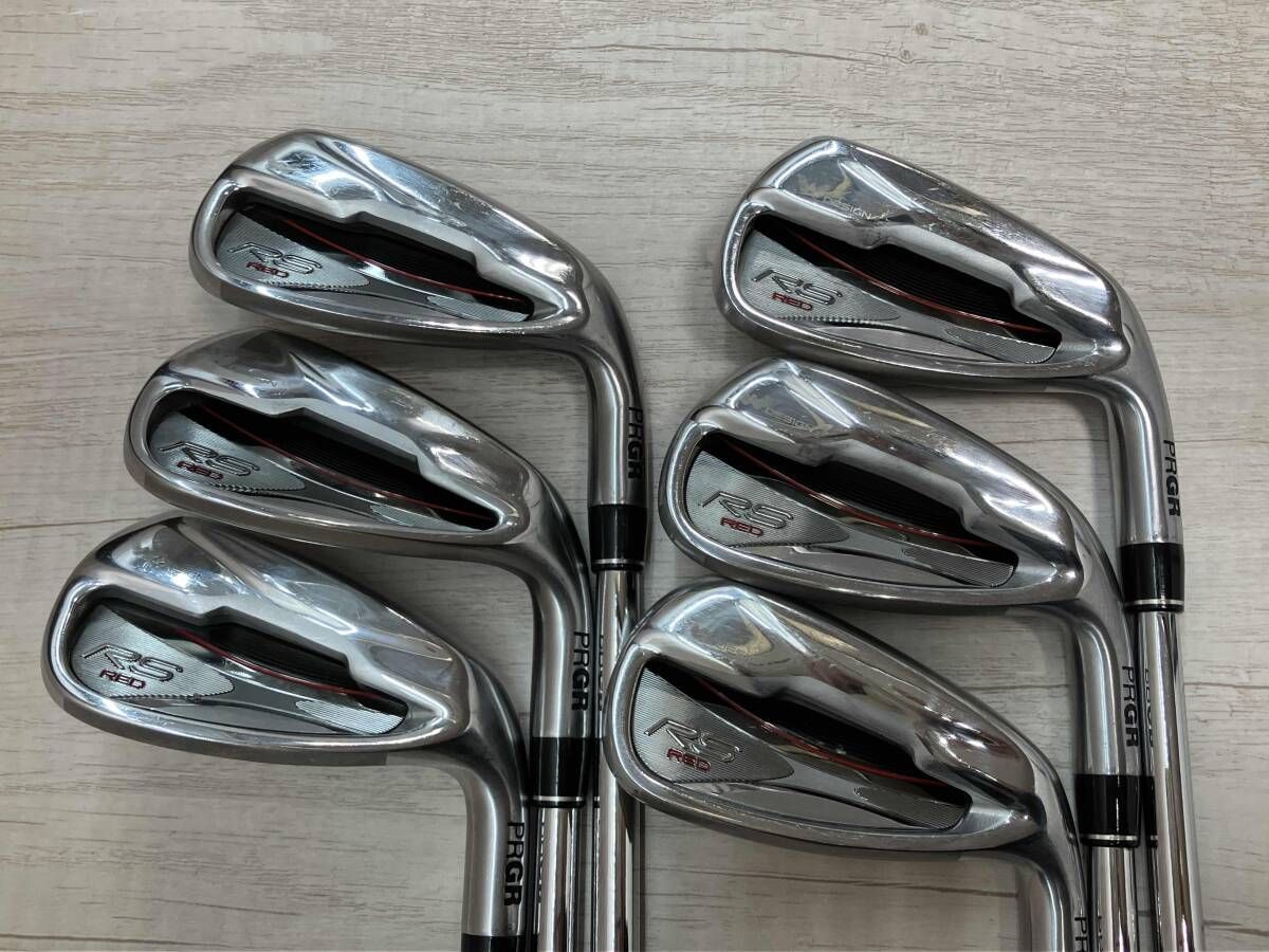 PRGR RS RED アイアンセット プロギア FLEX S 6本セット 6-9.A.P 男性 