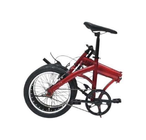 城東58-021 FIELD CHAMP 16インチ折りたたみ自転車RD レッド