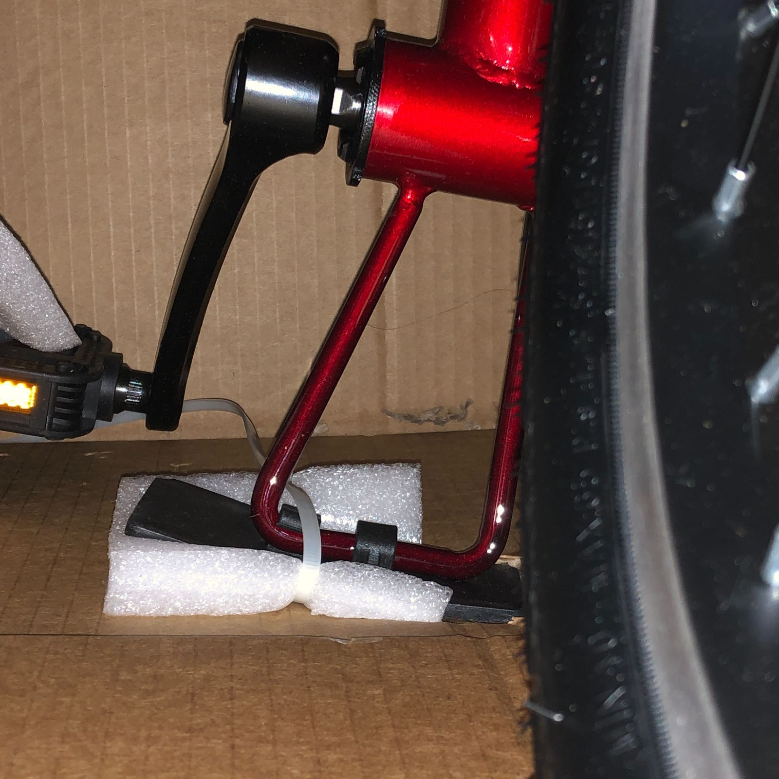 城東58-021 FIELD CHAMP 16インチ折りたたみ自転車RD レッド BRIGHTFACE_UK