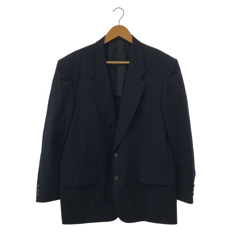 中古】COMME des GARCONS 90s テーラードジャケット サイズM ネイビー