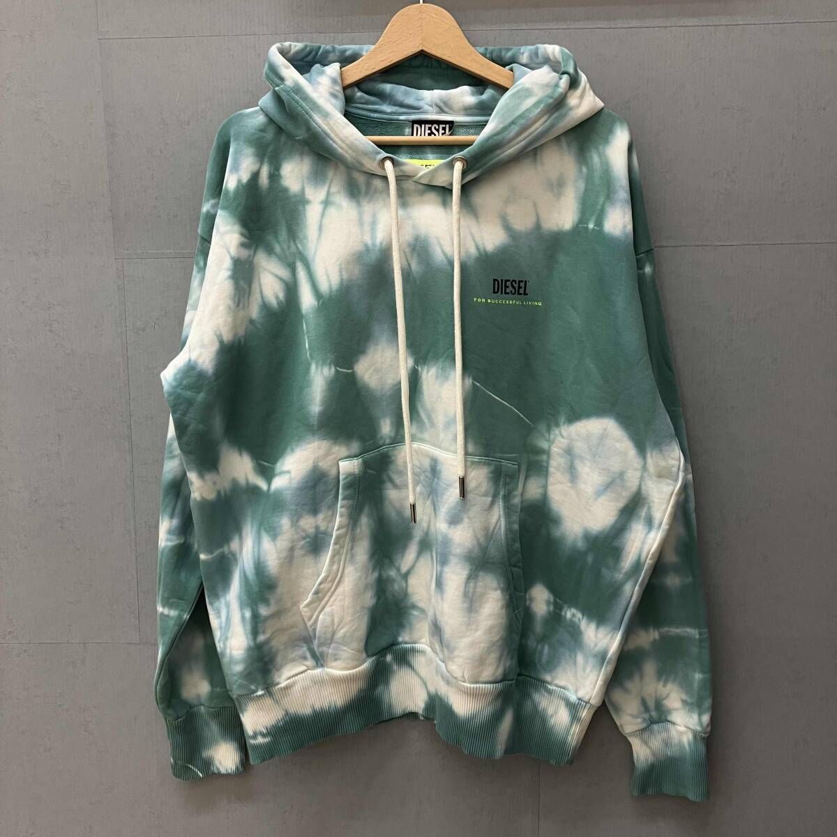 DIESEL×FEDEZ ディーゼル×フェデス パーカー Mサイズ タイダイ フーディ 裏起毛