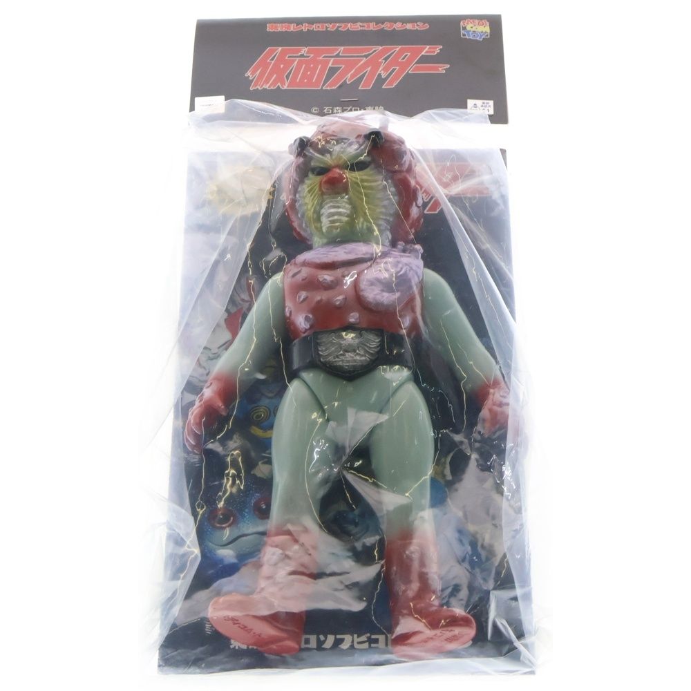 MEDICOM TOY (メディコムトイ) 東映レトロソフビコレクション 仮面ライダー キノコモルグ ソフビ フィギュア 人形 レッド