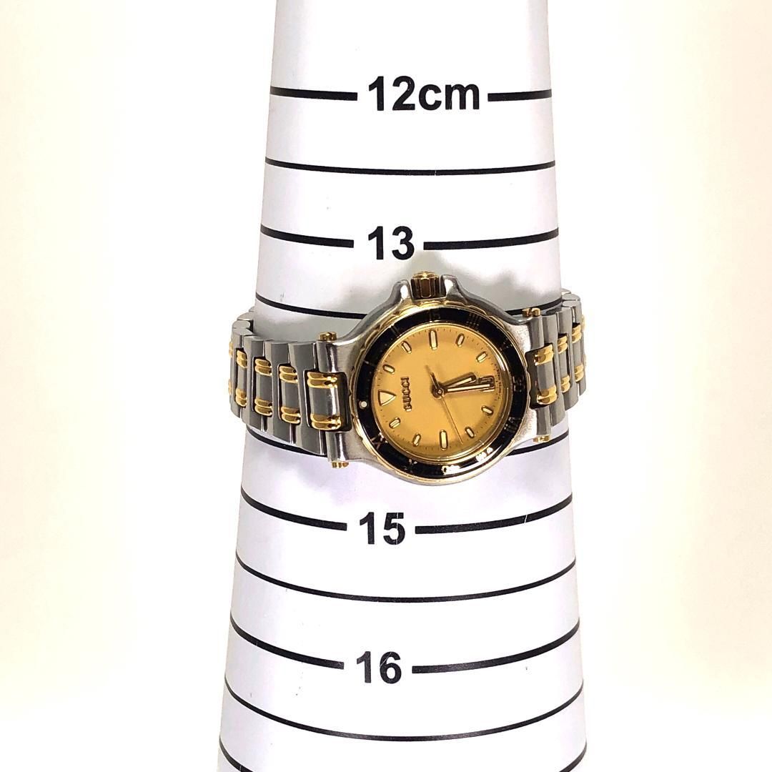 GUCCI腕時計レディース9700L 美品・電池交換済み】GUCCI グッチ／レディース 腕時計 9700L デイト