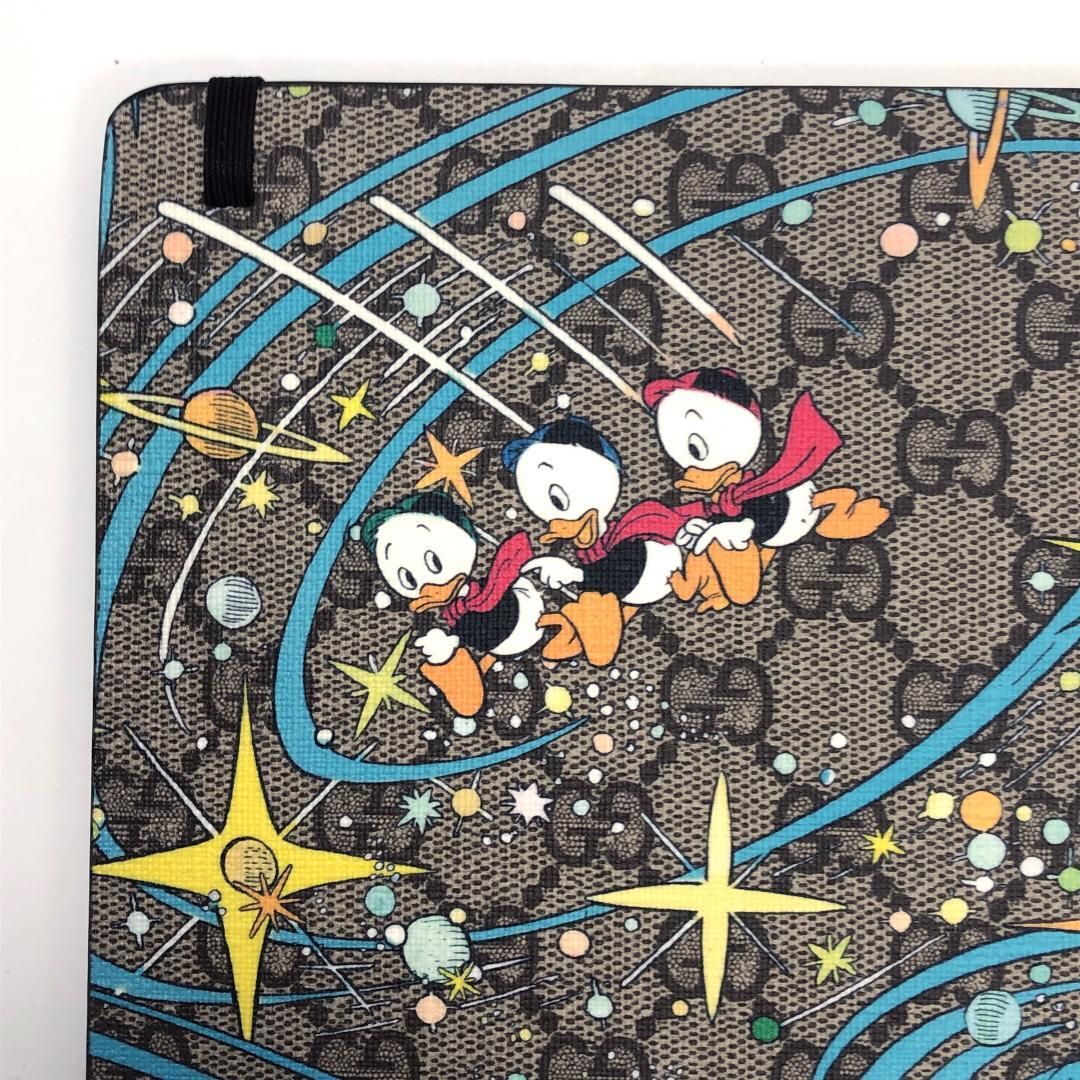 ♥ 箱 保管袋付 GUCCI グッチ キャンバス ノート GGスプリーム 661731 ディズニー ドナルドダック 紙 ブラウン WWW_SKLAD-KIRPICHA_RU