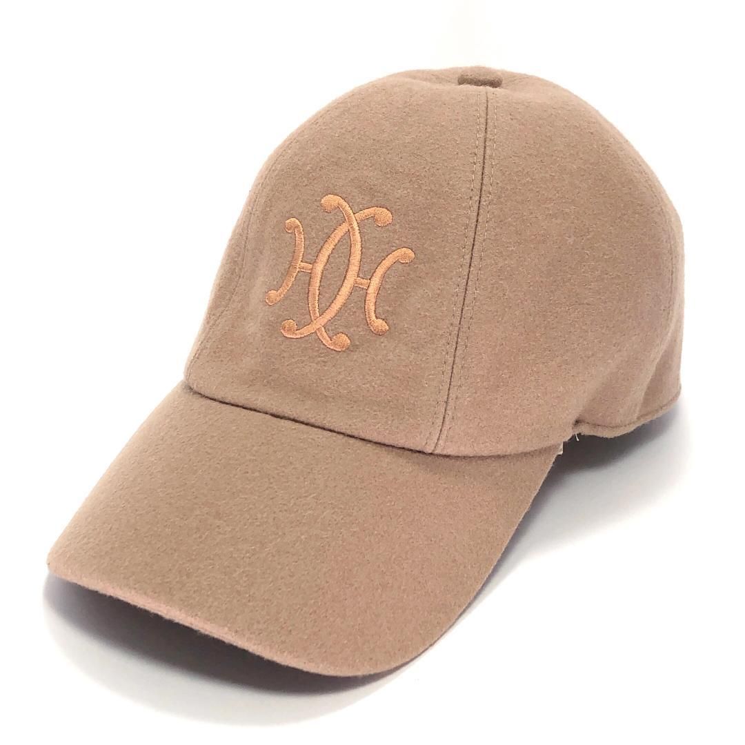 HERMES エルメス レディース キャップ 58 カシミヤ ベージュ