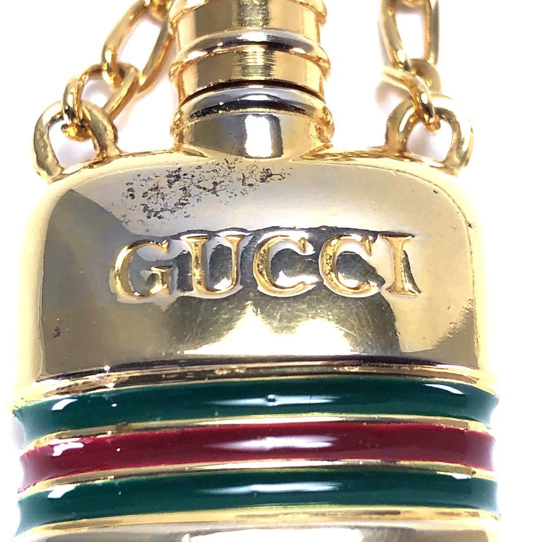 GUCCI グッチ／パフューム ボトル ペンダント ネックレス 香水瓶
