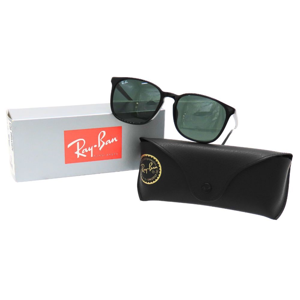 レイバン Ray-Ban RB4387F サングラス ブラック 901|71 55サイズ18 145 ヤングスター ウェリントン キーホールブリッジ スタイリッシュ クラシカル メンズ レディース A2504504 無料ギフトラッピング承ります