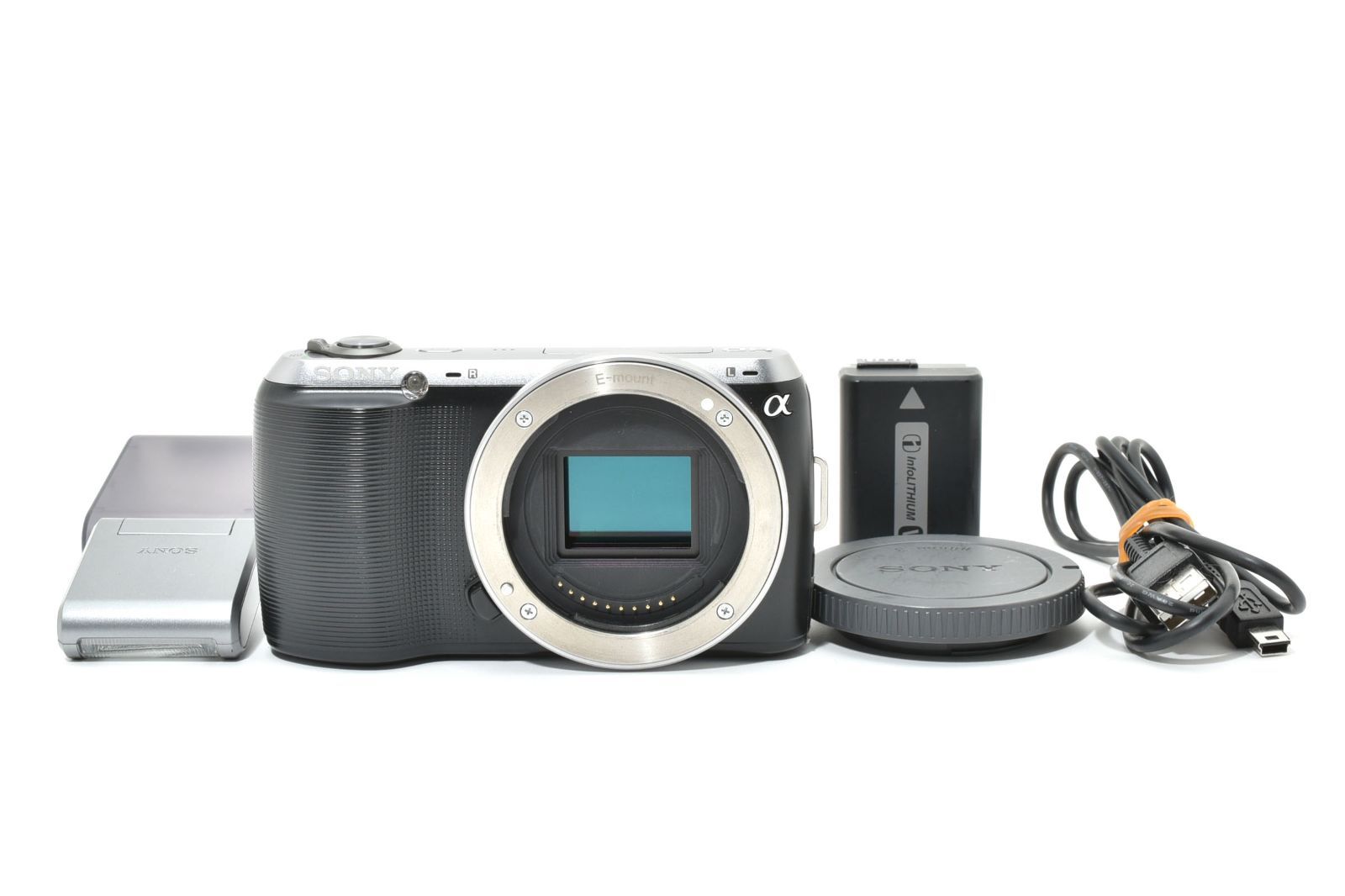 Sony Nex-C3 シルバー バッテリーチャージャーセット