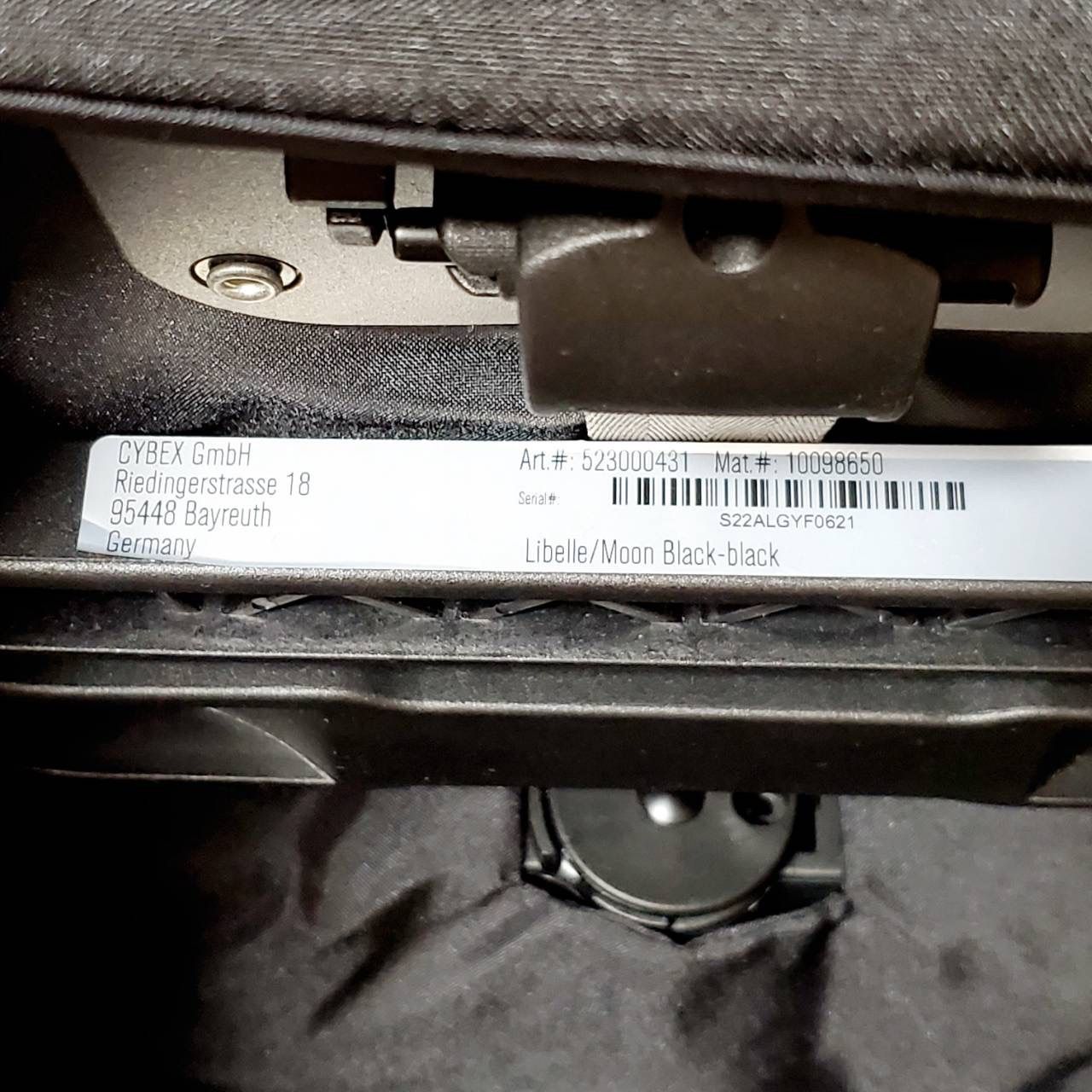  サイベックス リベル ムーンブラック cybex libell フック付き ベビーカー バギー 外出 移動用品