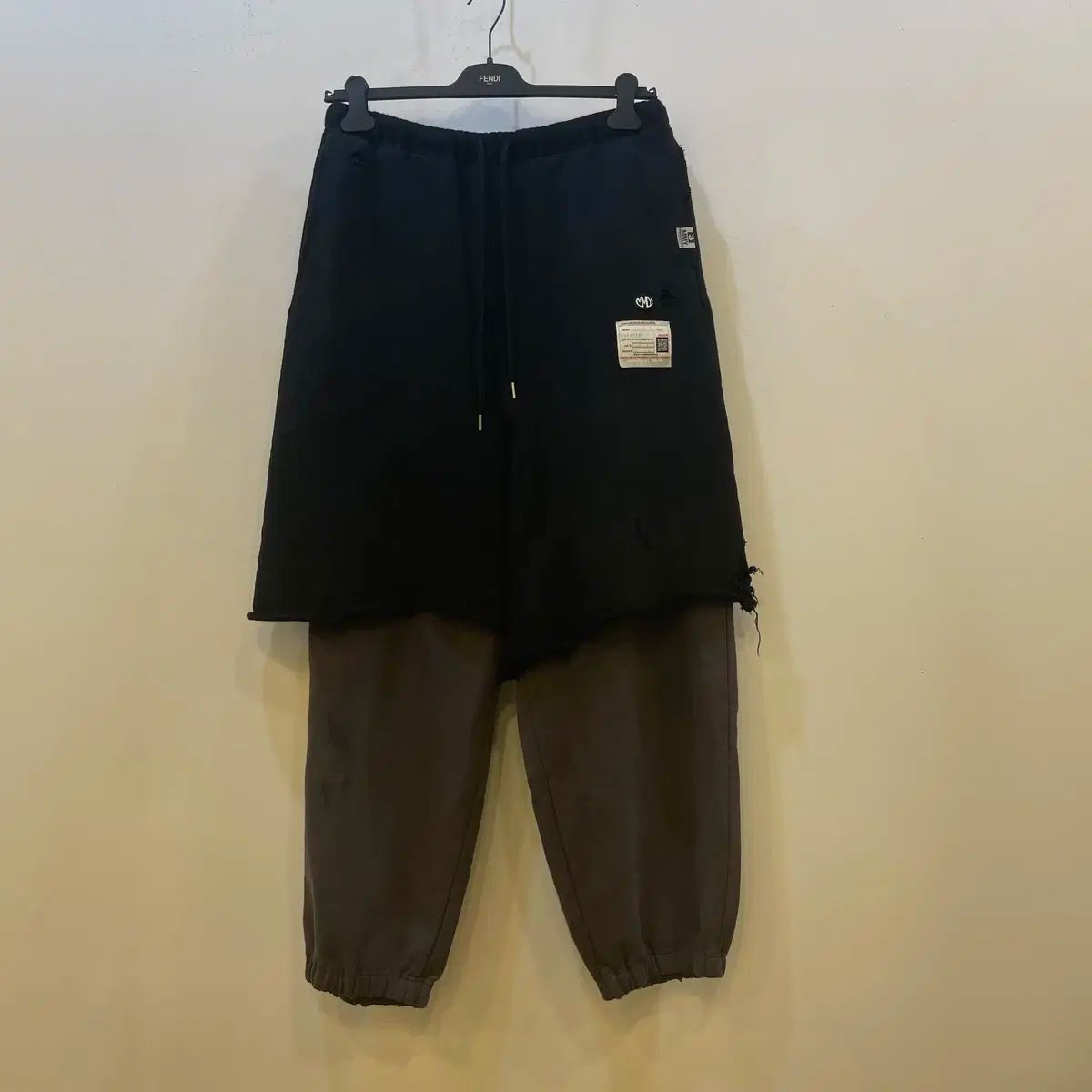 メゾンミハラヤスヒロ 25 ss レイヤード パンツ