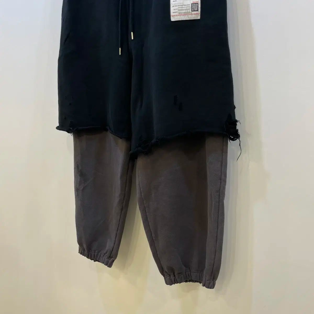  メゾンミハラヤスヒロ 25 ss レイヤード パンツ チノパン パンツ