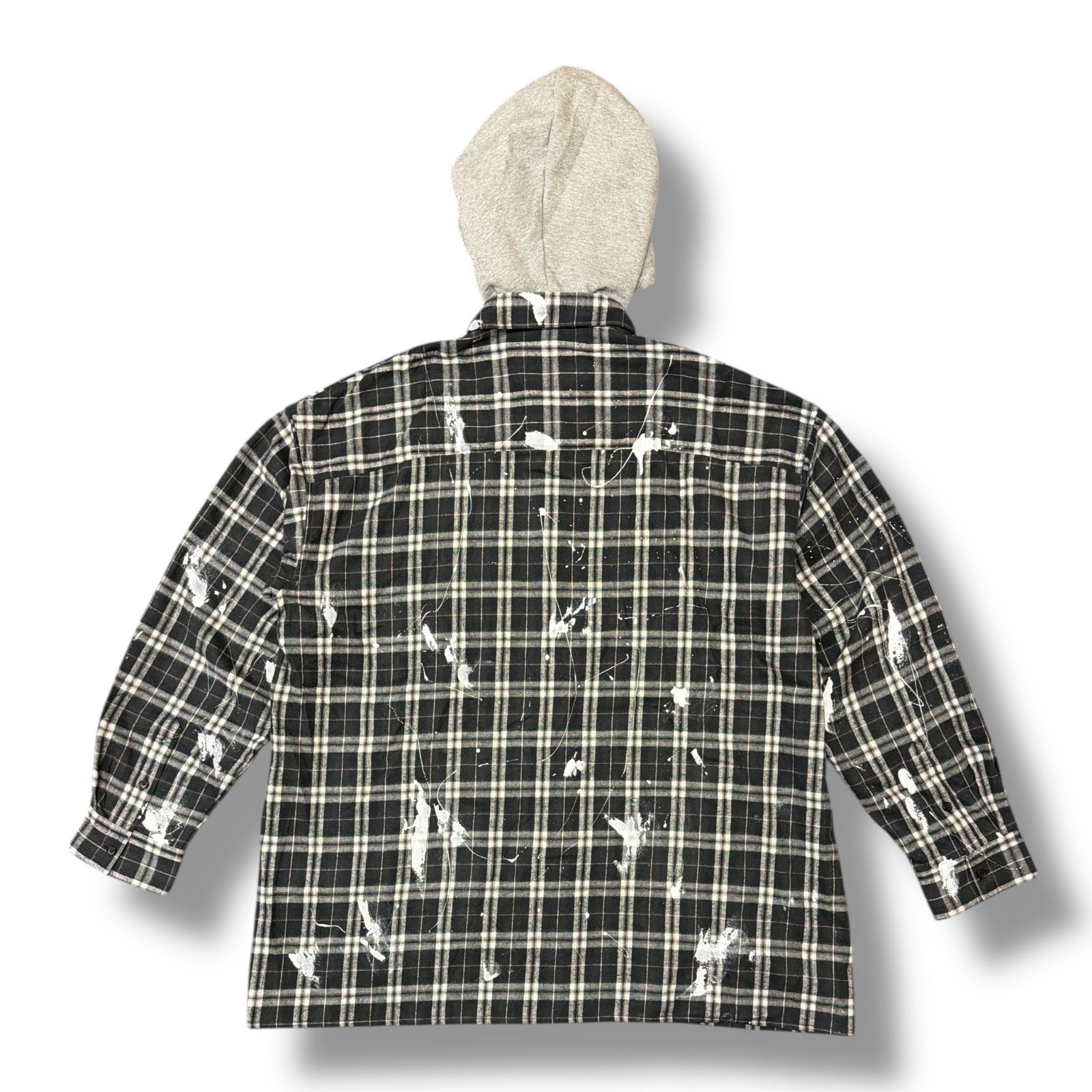 参考上代54780円 未使用品 el conductorH 25SS TEENAGE HOODED FLANNEL