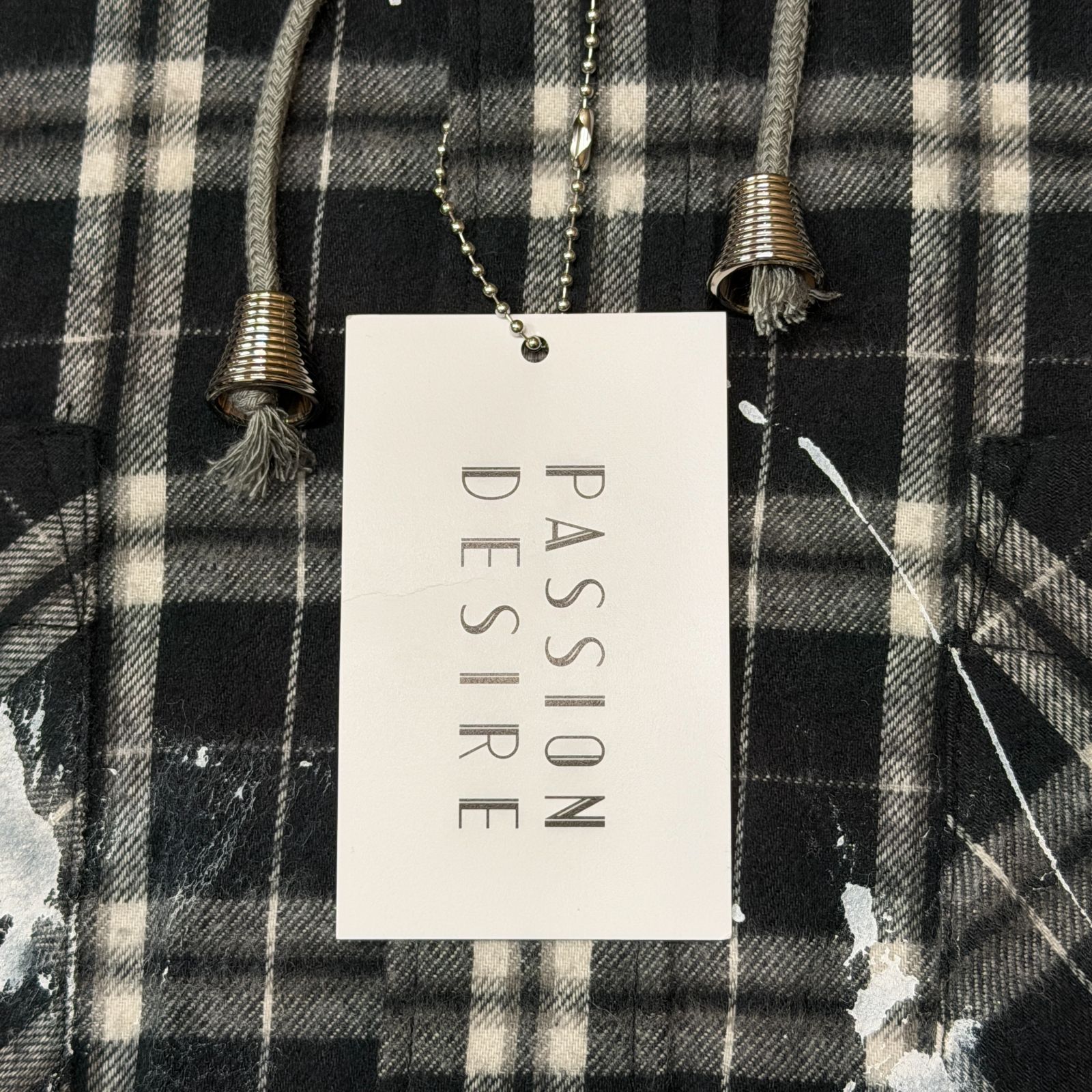 参考上代54780円 未使用品 el conductorH 25SS TEENAGE HOODED FLANNEL