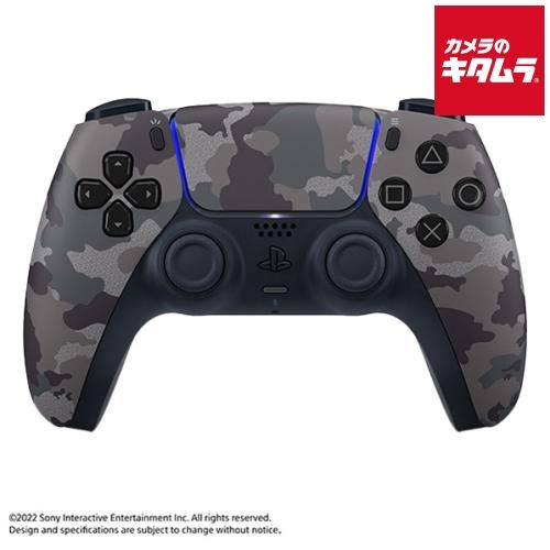 ソニー SIE プレイステーション5 DualSense ワイヤレスコントローラー グレーカモフラージュ CFI-ZCT1J06 納期約３－４週間