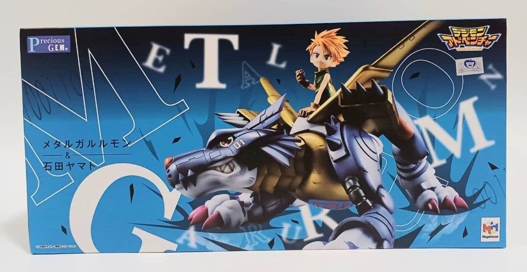 初版 G.E.M. シリーズ メタルガルルモン＆石田ヤマト デジモン デジタルモンスター デジモンアドベンチャー 初版 ma