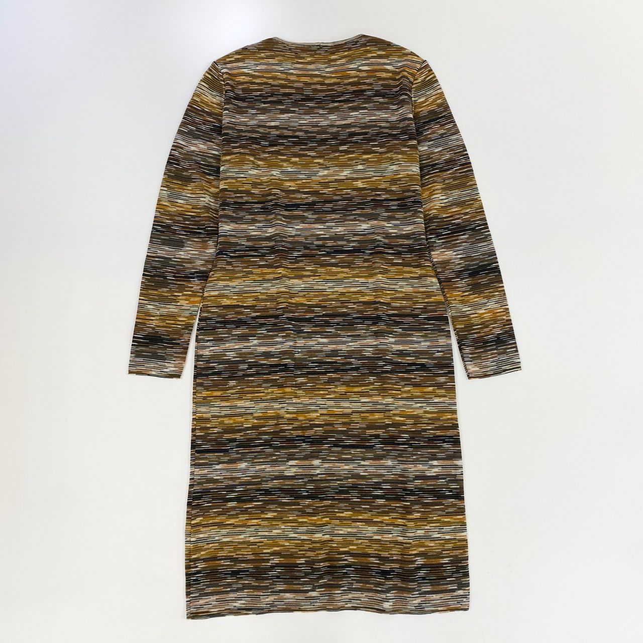 13j29 《美品》MISSONI ミッソーニ 長袖ニットワンピース ボーダー