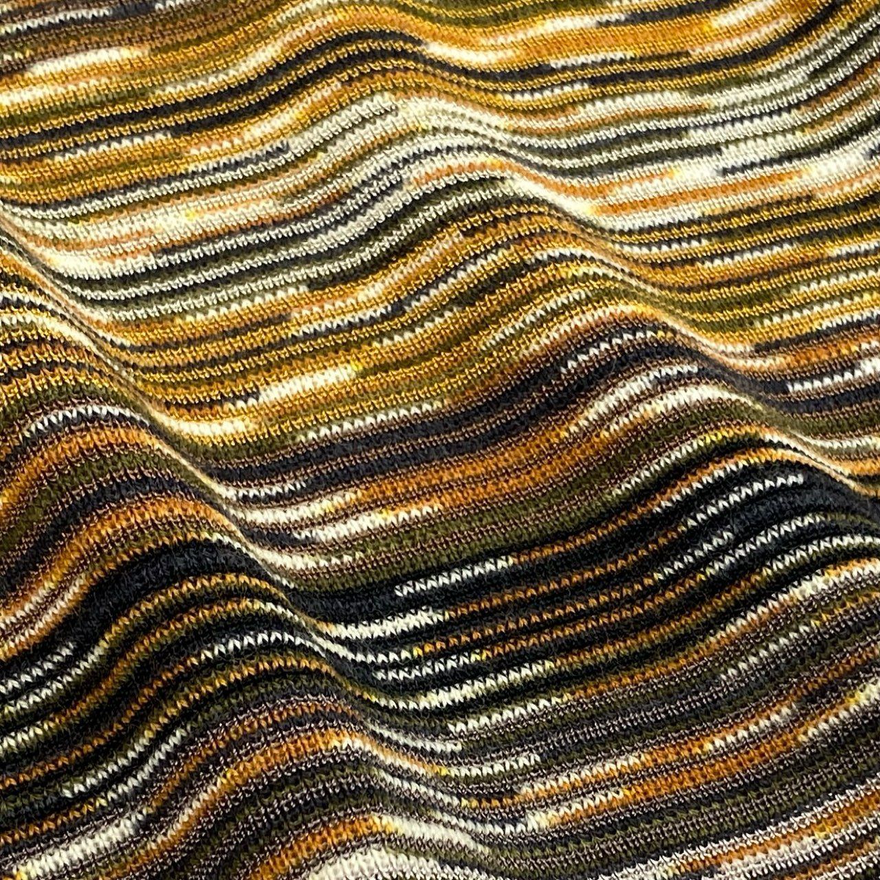 13j29 《美品》MISSONI ミッソーニ 長袖ニットワンピース ボーダー