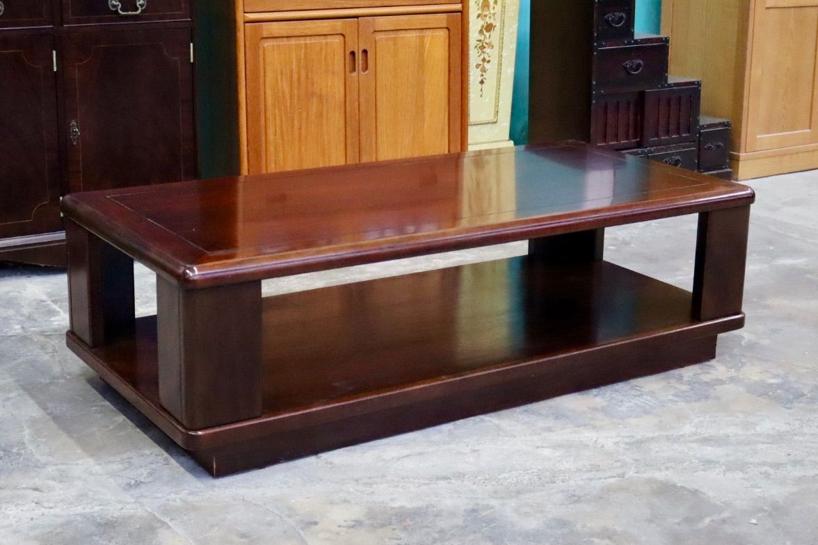 GMIK557C karimoku カリモク センターテーブル ローテーブル コーヒーテーブル 応接 ヴィンテージ カリモク 国産家具