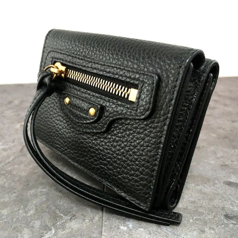 コンパクトウォレット ブラック