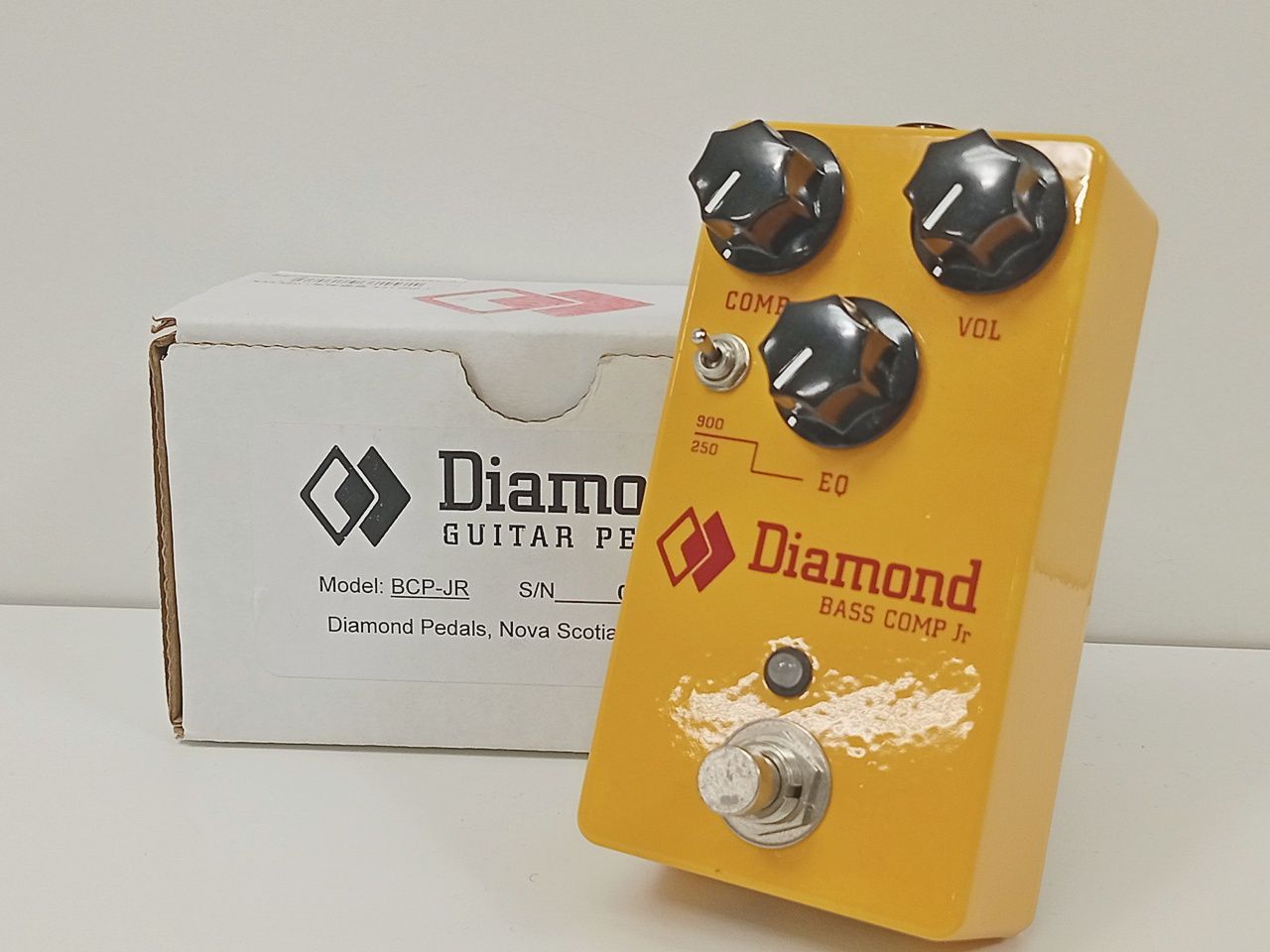 楽器周辺 Diamond ダイアモンド BASS COMP Jr ベースコンプレッサー BCP-JR ダイナミクス系 エフェクター 音出し 済み M-5945