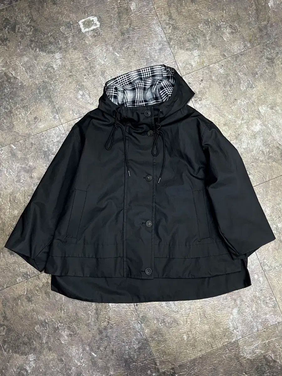 スタジオ トムボーイ CHECK フード ジャケット アウター